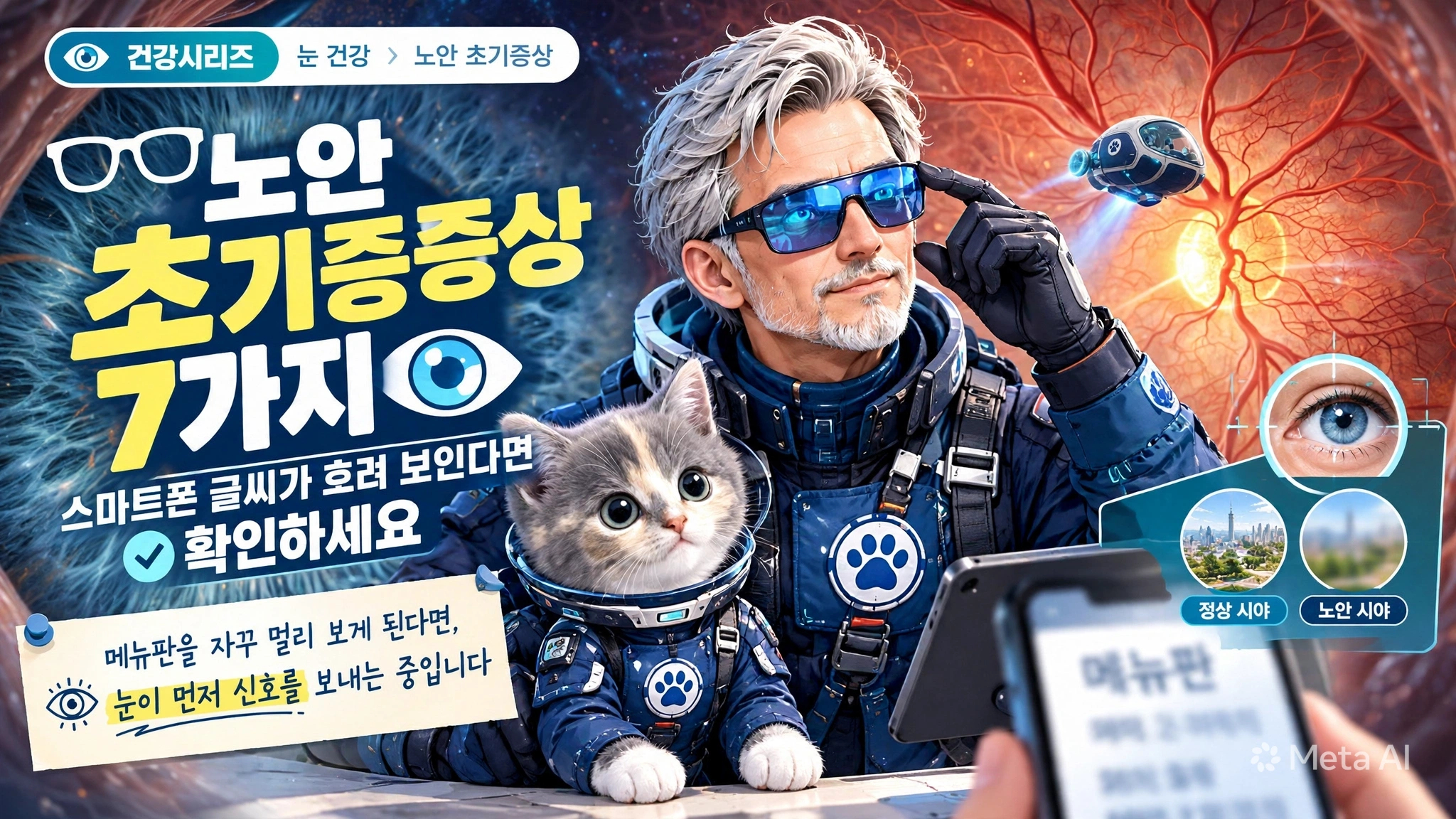 노안 초기증상 7가지 눈 내부 탐사 썸네일