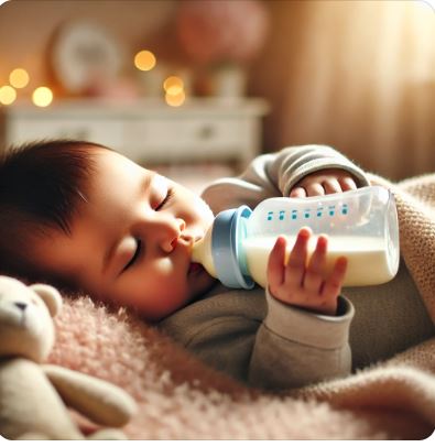 영유아 성장에 모유와 분유가 미치는 영향