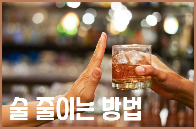 술 줄이는 방법