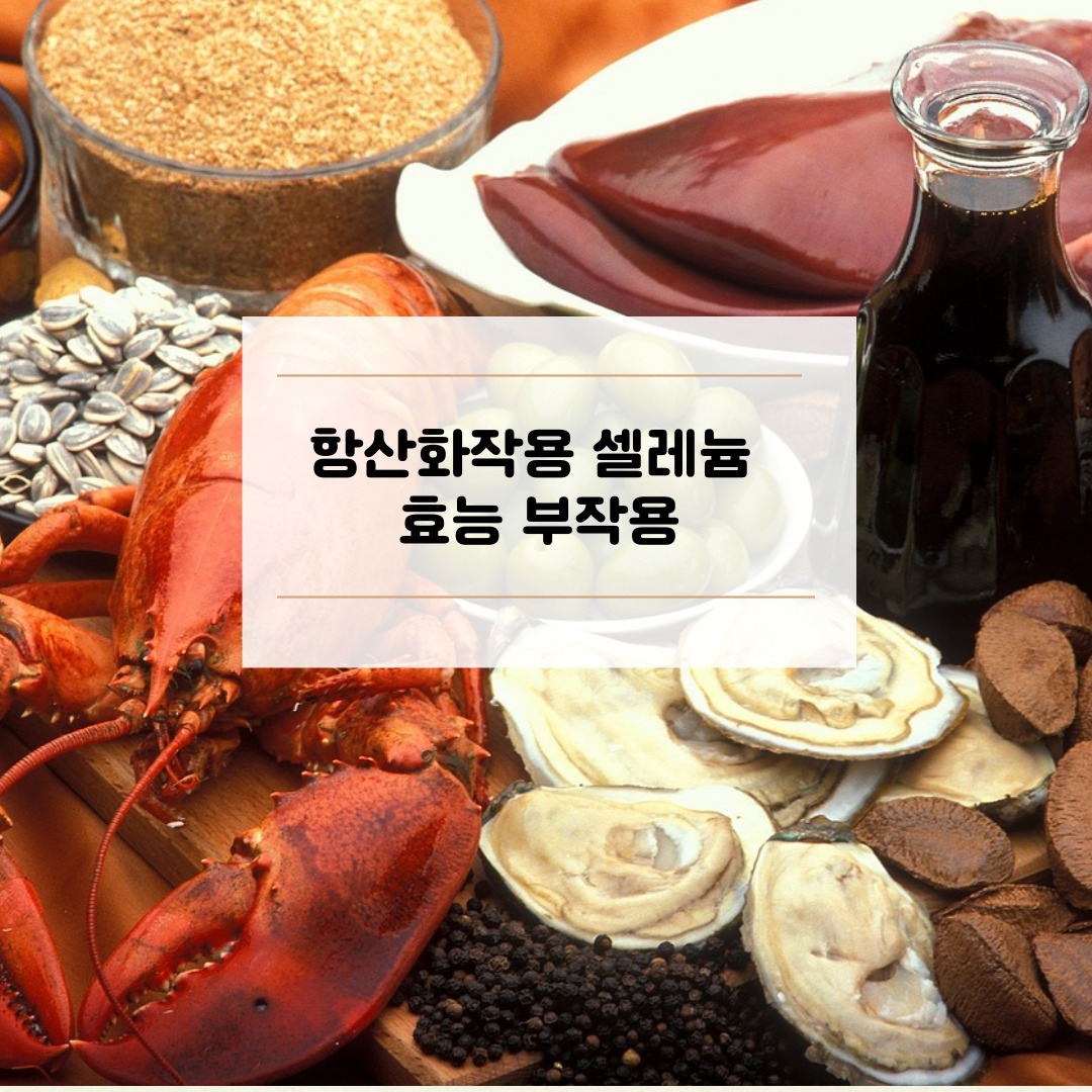 셀레늄 효능 부작용