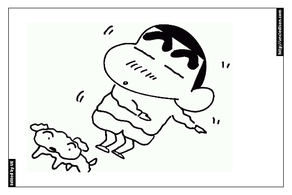 짱구 색칠공부 도안