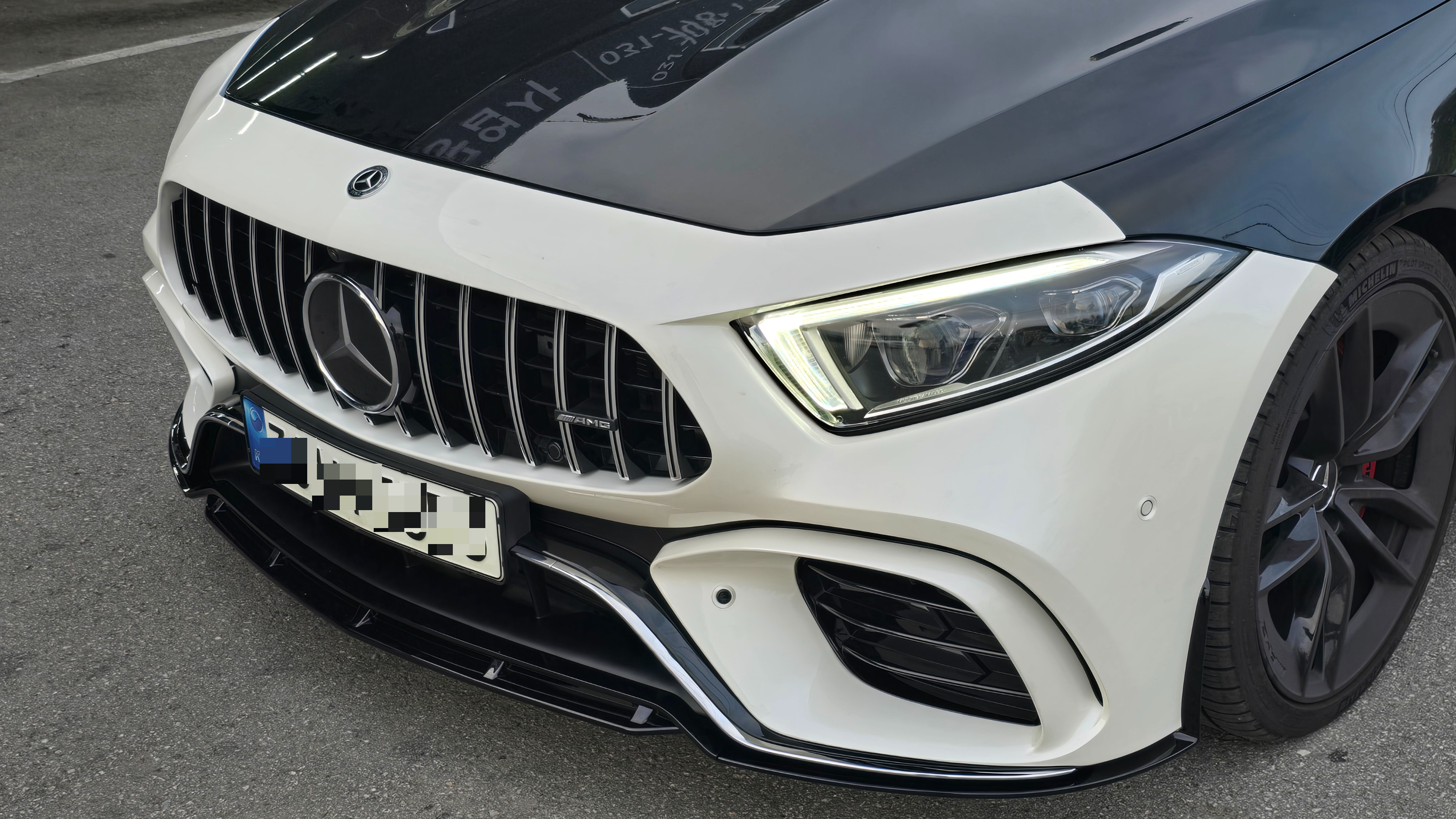CLS53 AMG → 63AMG 프론트 범퍼 장착