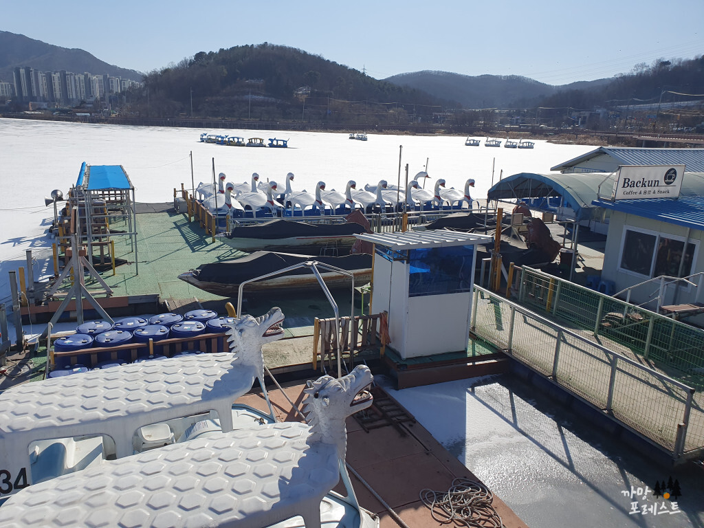 의왕 백운 호수 공원 오리배