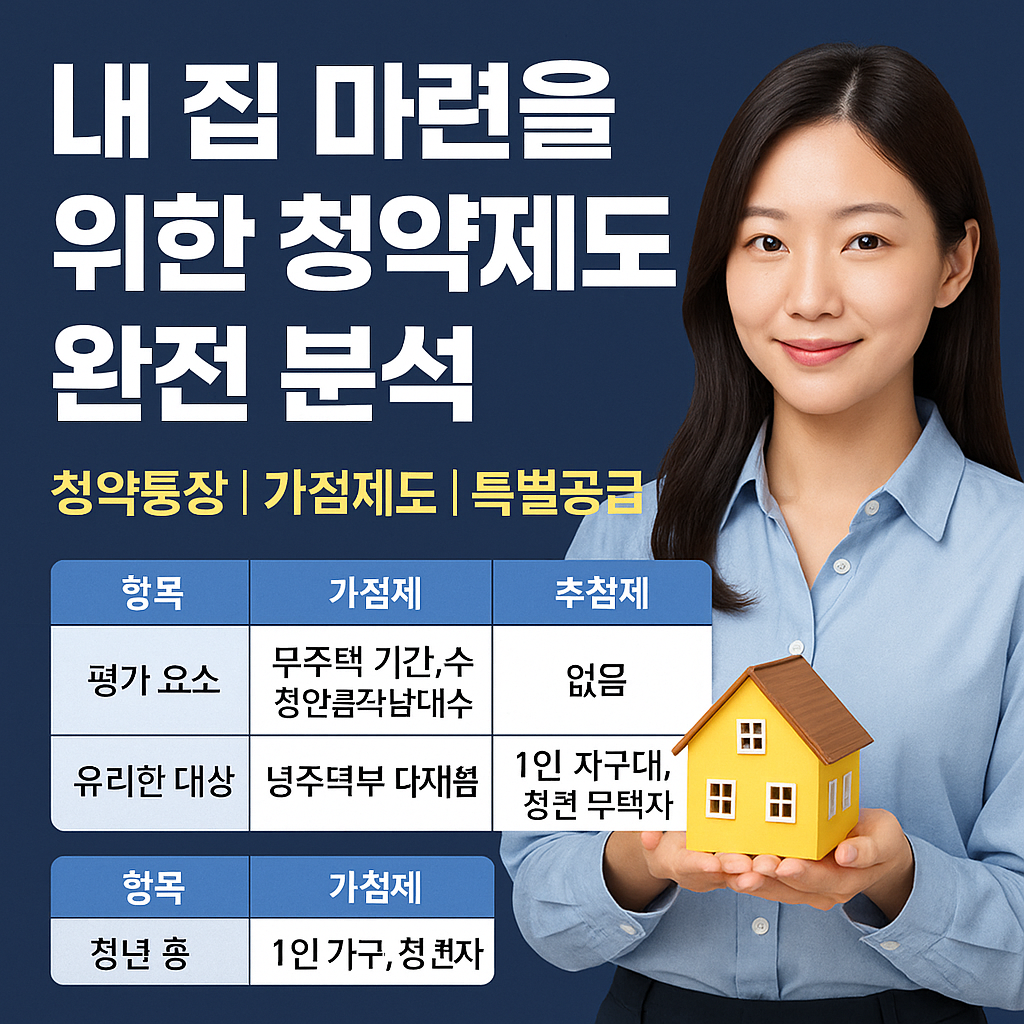 청약제도 완전 분석