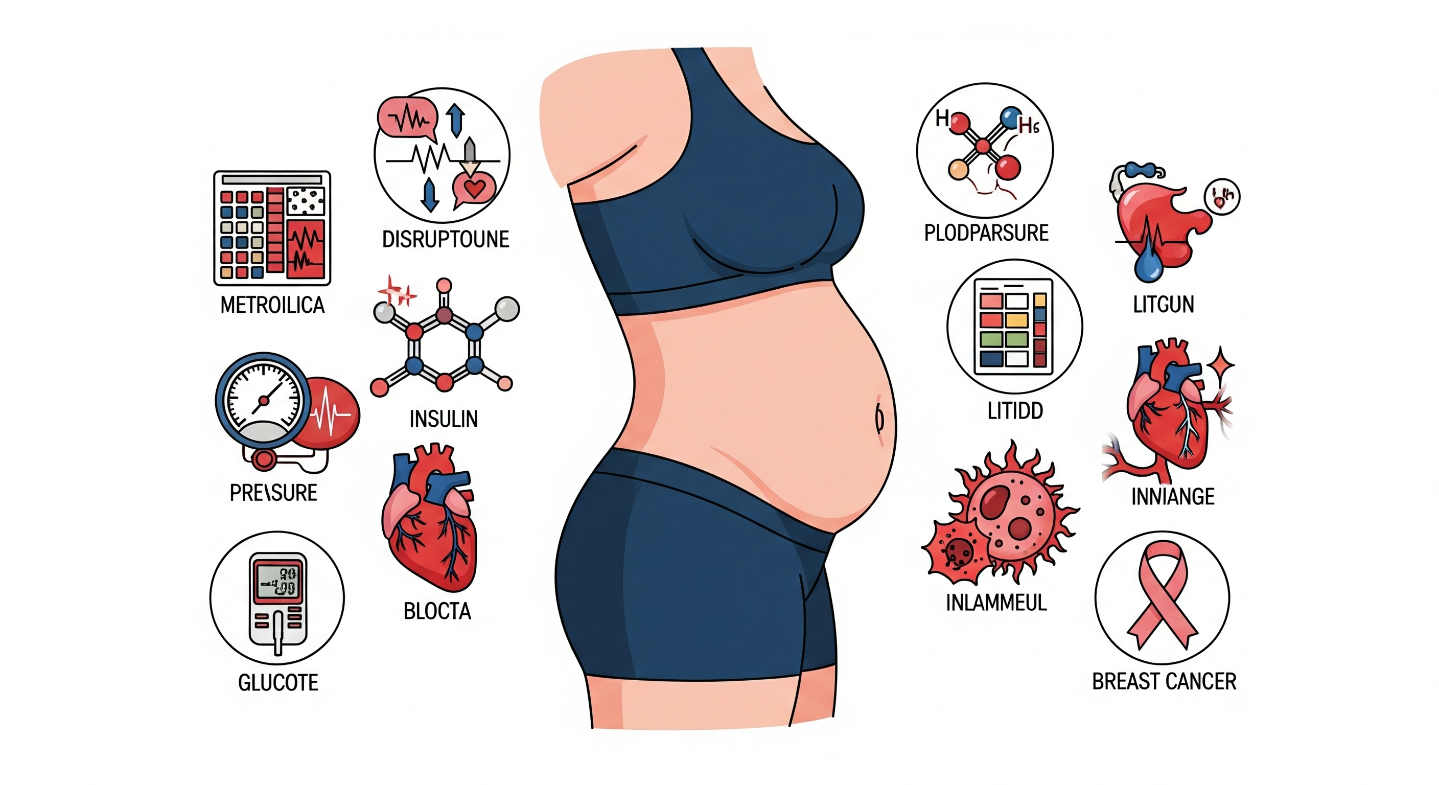 "복부비만이 부르는 위험 신호"에 대한 이미지입니다.