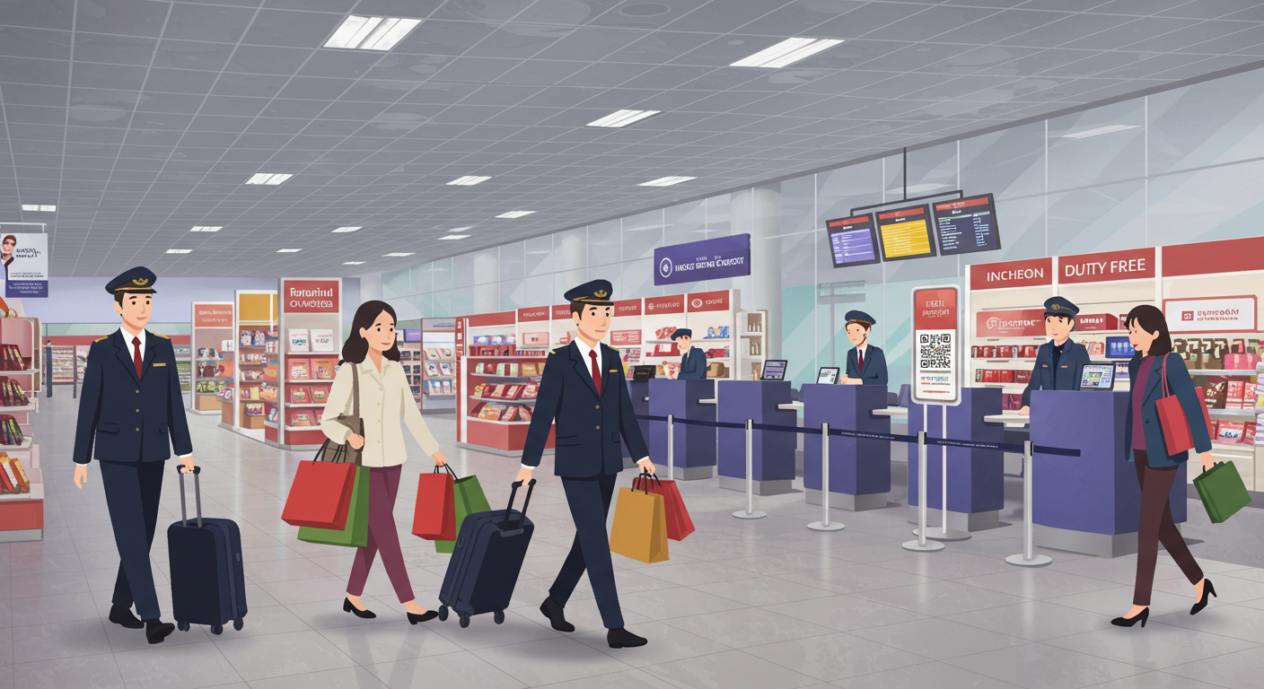 인천공항&amp;#44; 면세점&amp;#44; 세관신고