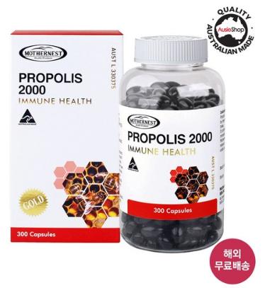 마더네스트 호주 프로폴리스 호주산 플라보노이드 (사은품증정) 건강기능식품, 1개, 2000mg 300정