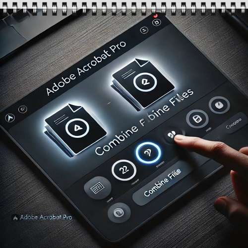 Adobe Acrobat Pro DC 사용 PDF 파일 합치기