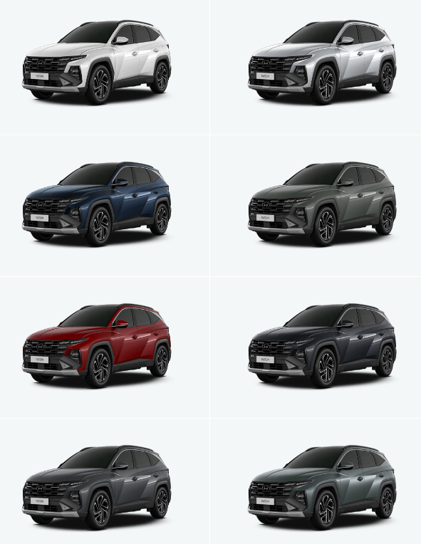 2025 현대 투싼 색상