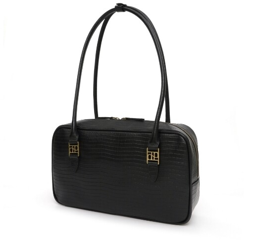 Panini Bag (Shoulder) - Croco Black / depound