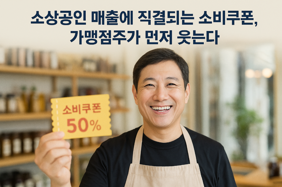 소상공인 매출에 직결되는 소비쿠폰