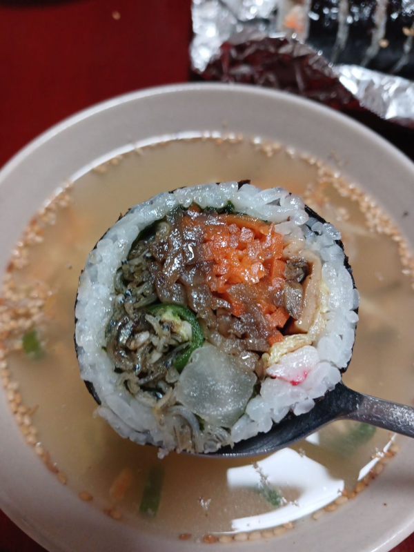 비아 땡멸김밥 비주얼