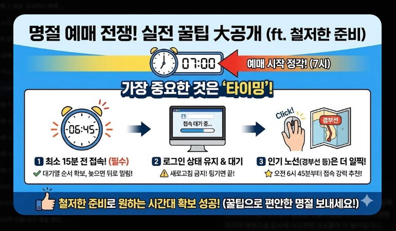 설날 고속버스 예매(방법, 일정)(2026년 + 꿀팁)