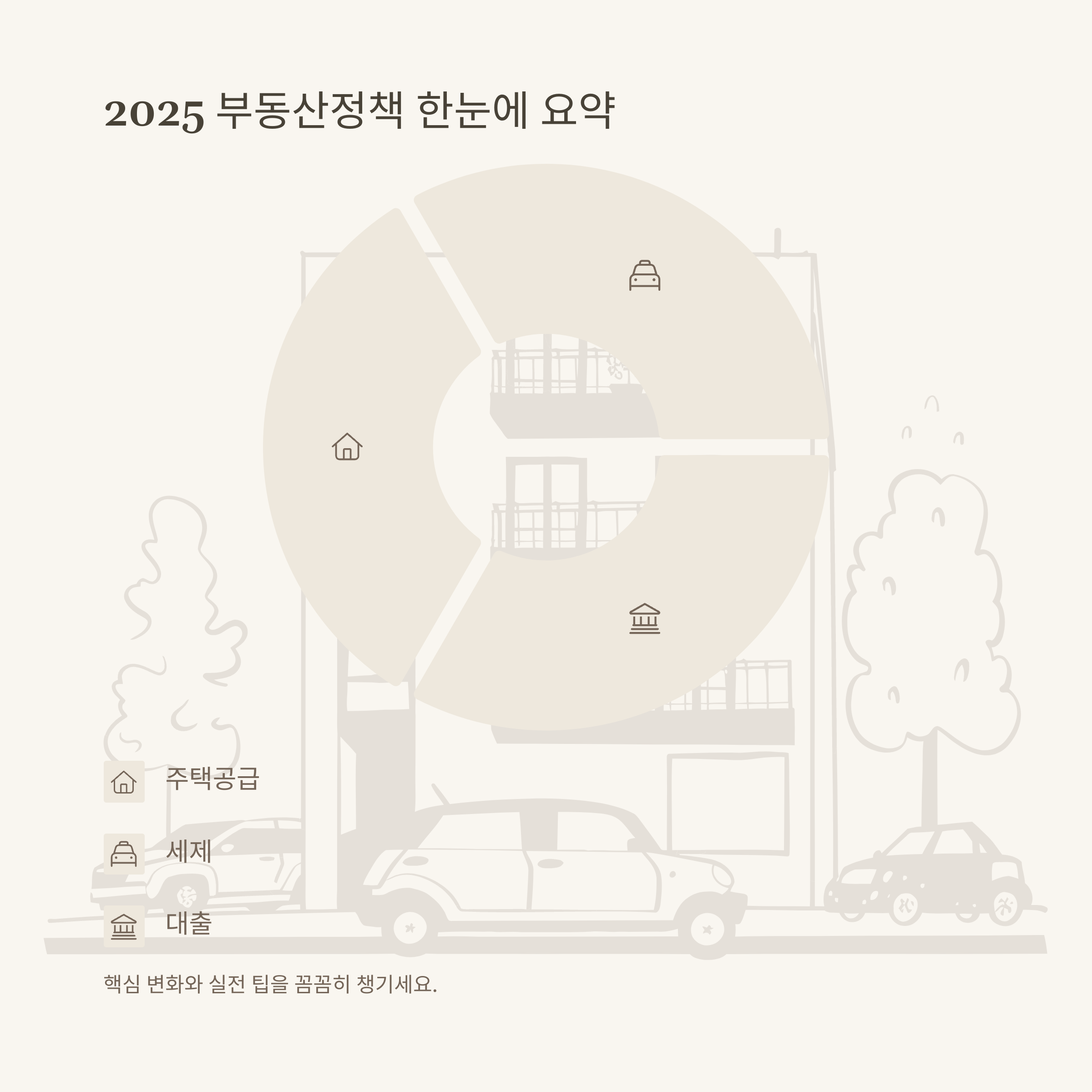 2025 부동산정책 완전정리: 주택공급, 대출, 세제, 청년주거까지 한눈에 보는 변화