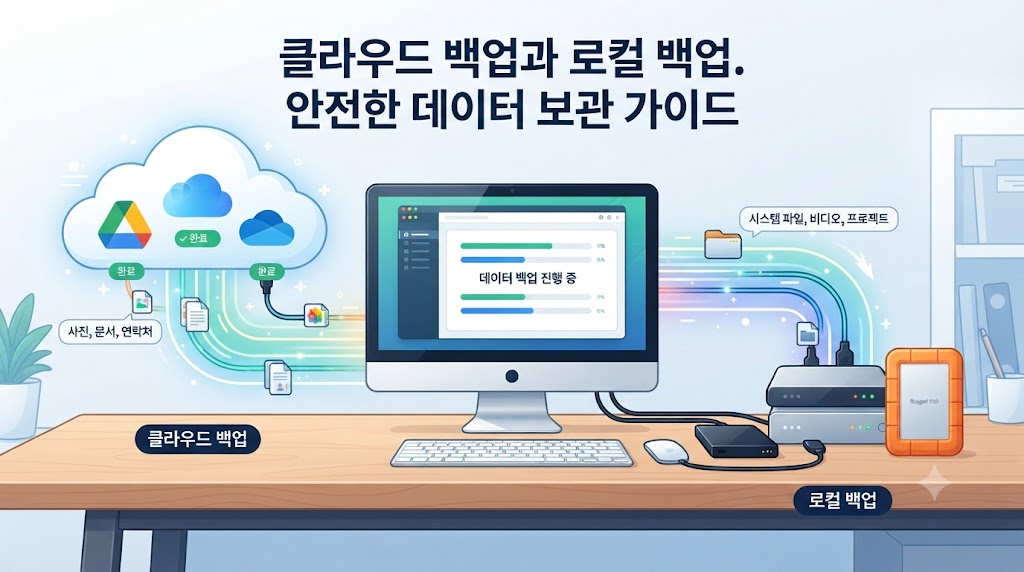 클라우드 백업 vs 로컬 백업, 뭐가 더 안전할까