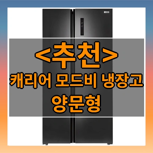 캐리어 모드비 냉장고 (양문형)