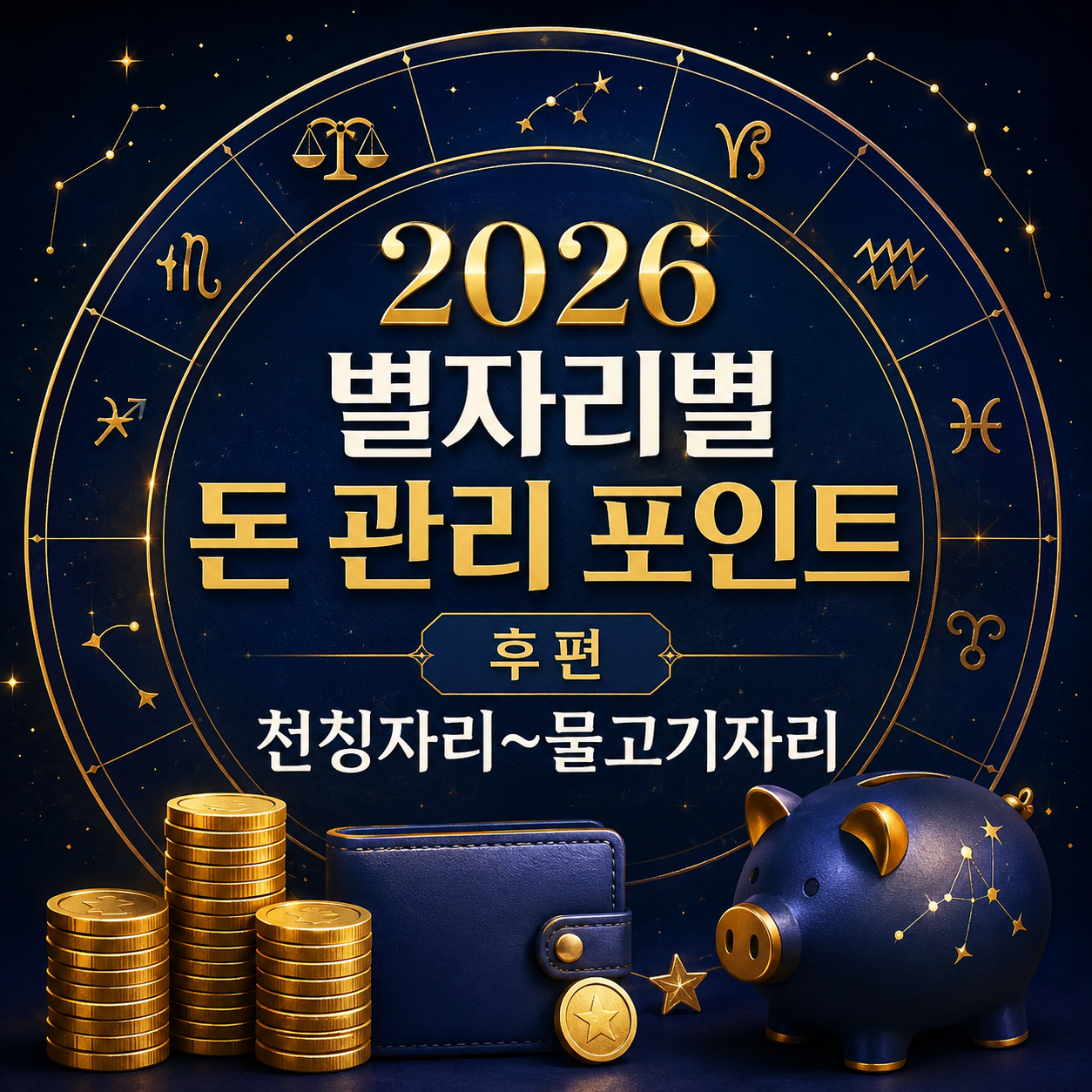 별자리별 돈 관리