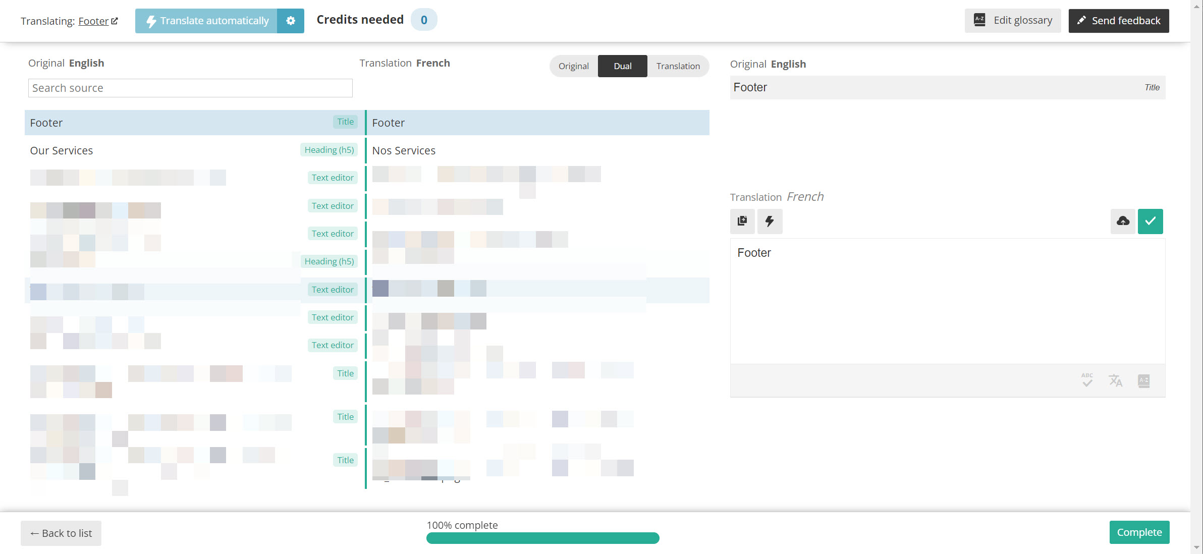 워드프레스 WPML 플러그인으로 엘리멘터 템플릿 번역하기 - WPML 고급 번역기 사용