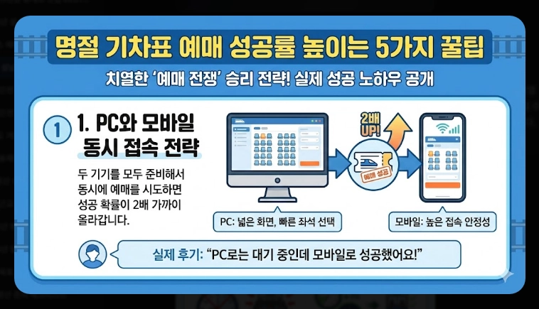 2026 설날 기차표 예매 일정