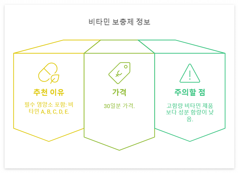 다이소 영양제 추천