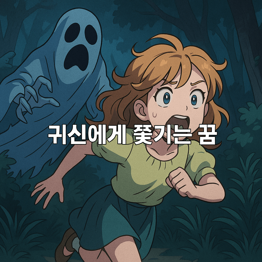 귀신에게 쫓기는 꿈 해몽
