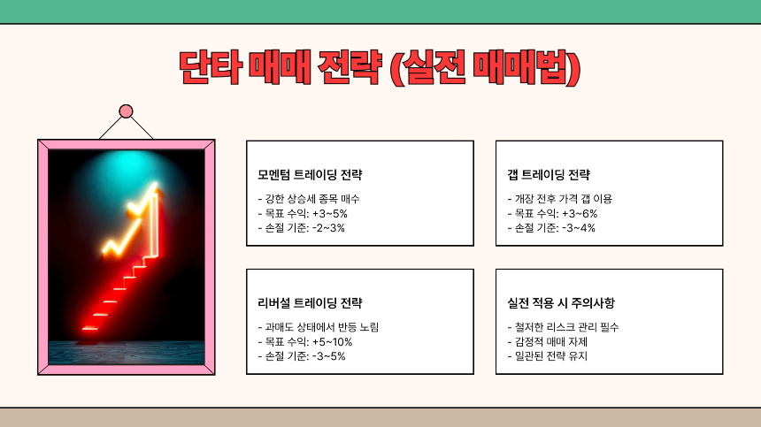 미국 나스닥 주식 단타 매매 방법: 구체적인 전략과 실전 가이드