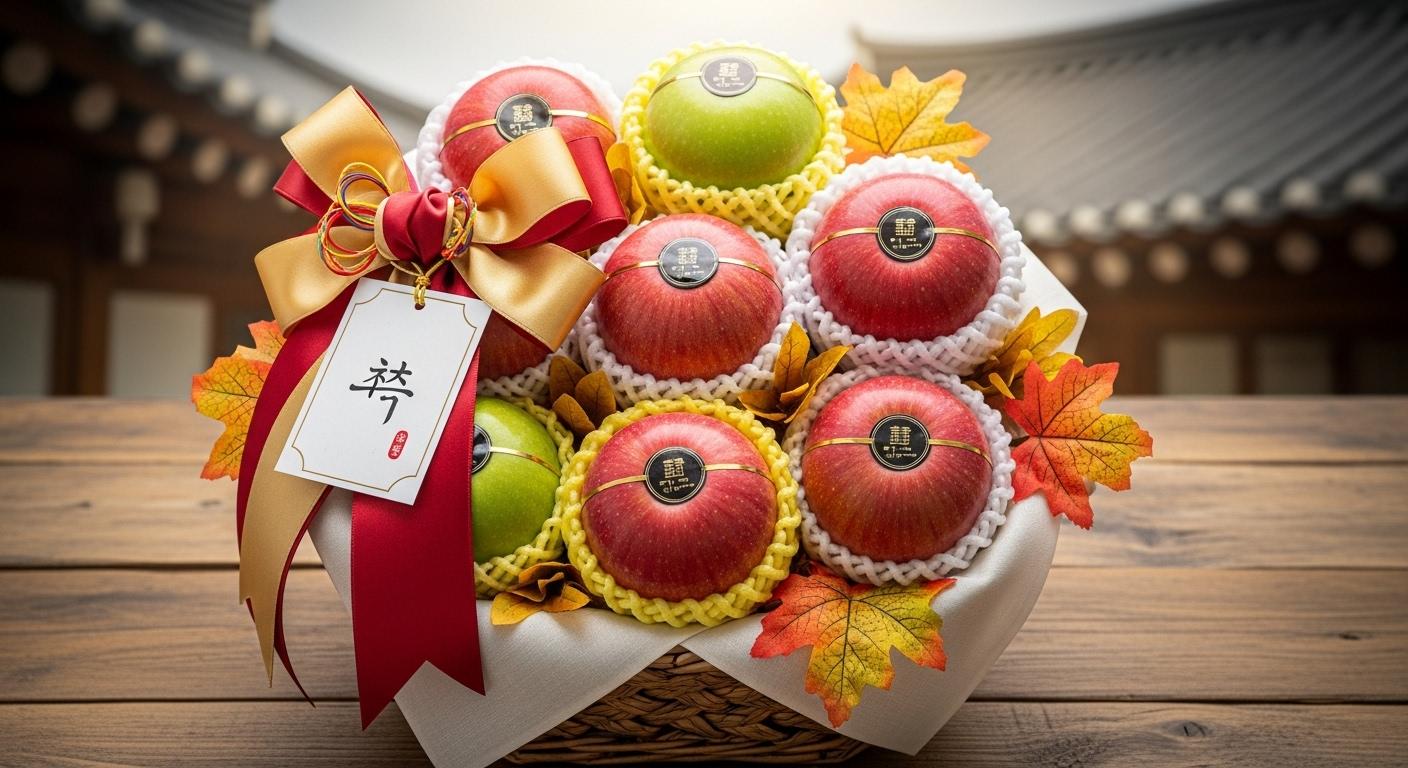추석 사과 선물세트