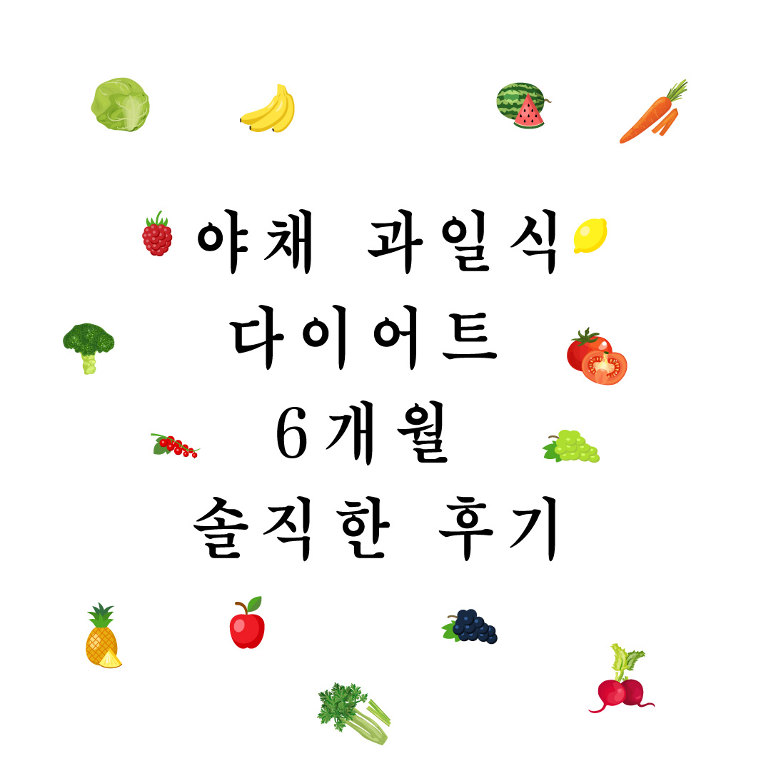 야채 과일식 다이아트