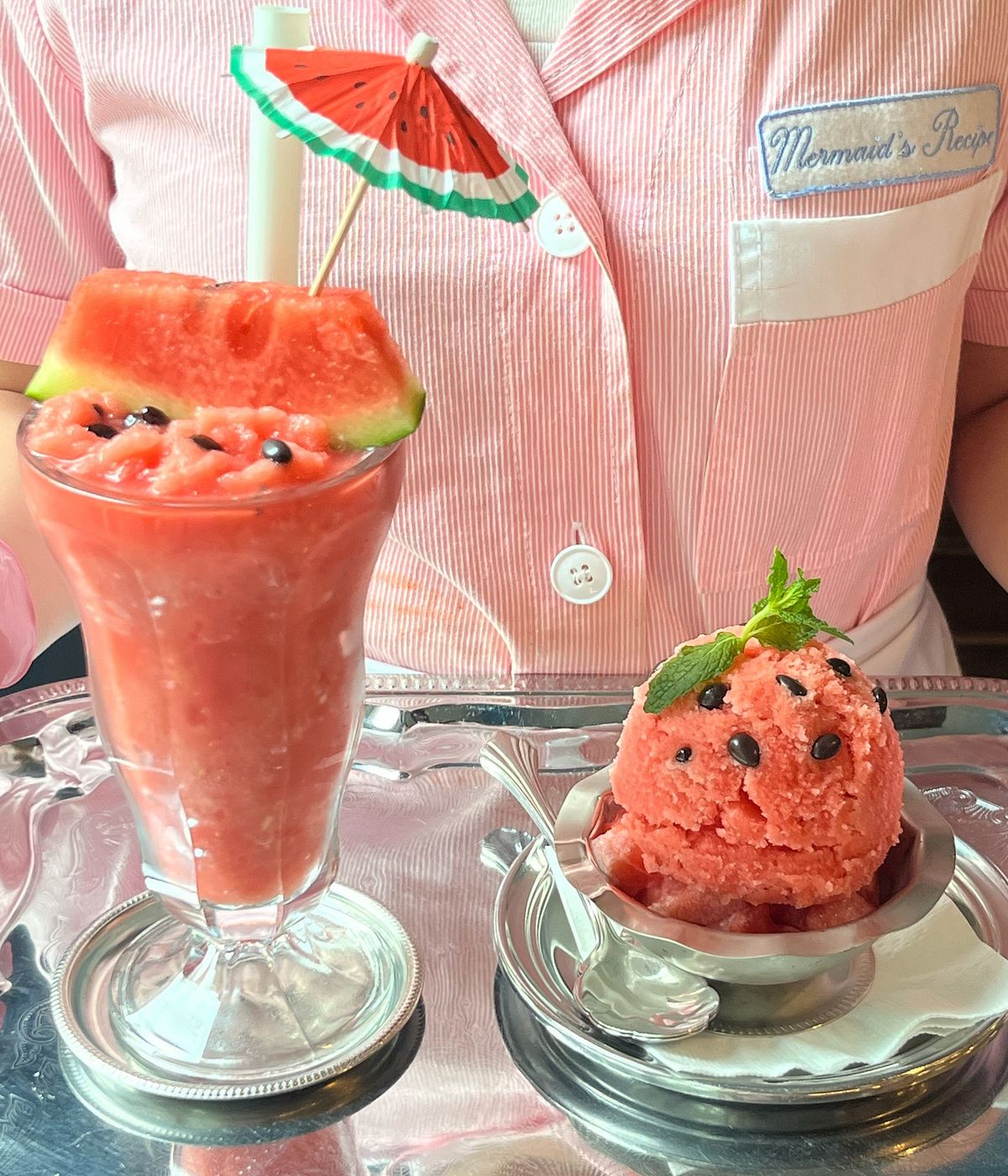 이색 수박 디저트 맛집 TOP 3 (수박 소르베)