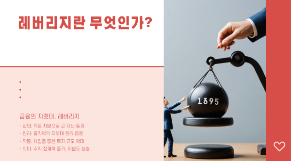 레버리지란 무엇인가?