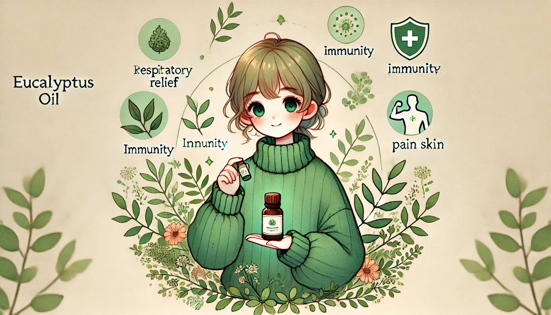 유칼립투스 오일의 주요 효능