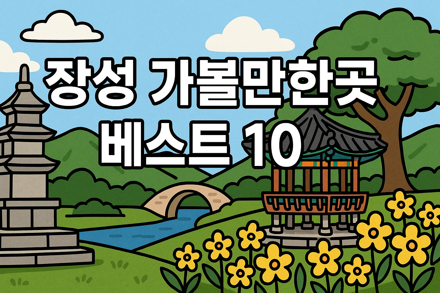장성 가볼만한곳 베스트 10
