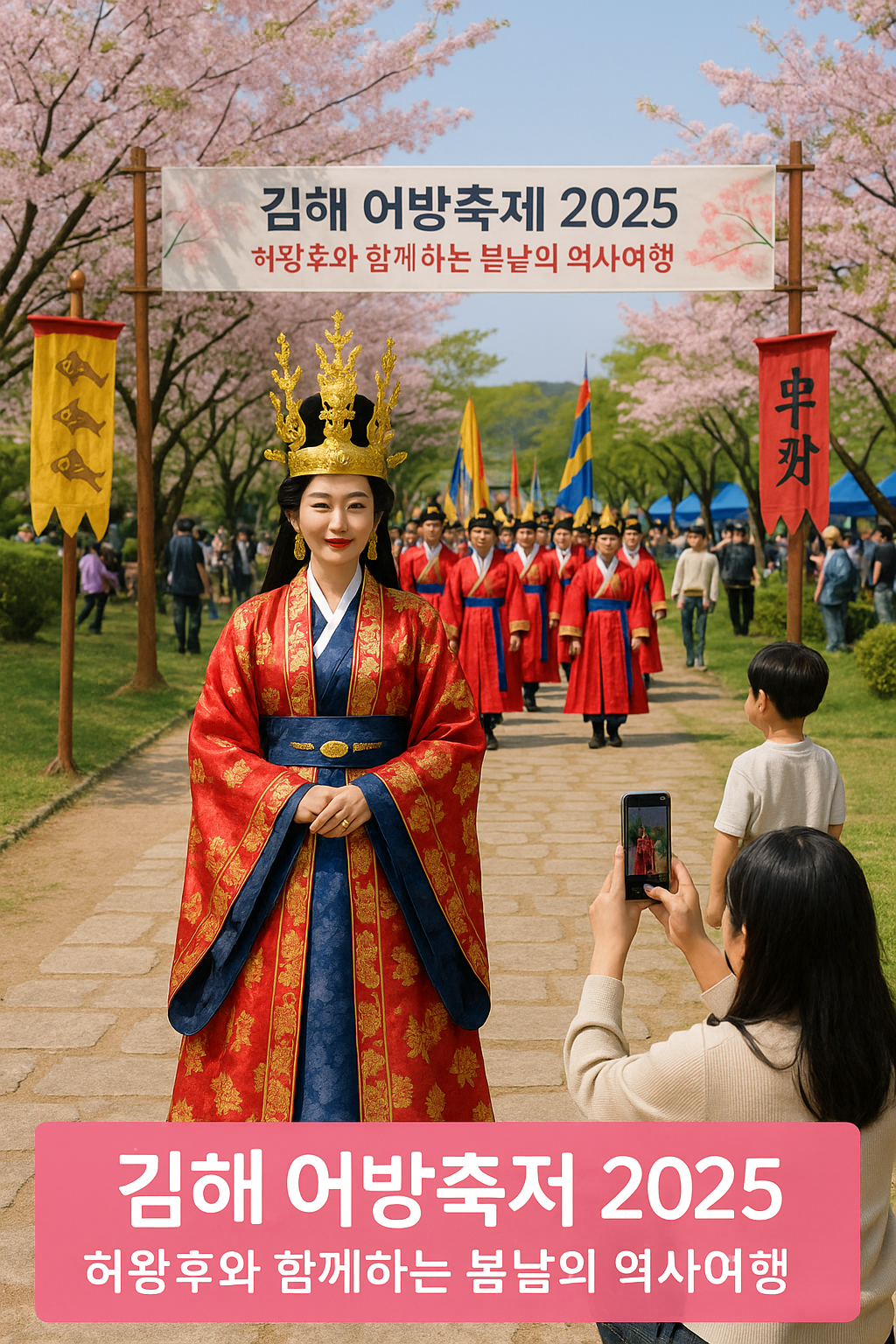 2025 김해 어방축제 완전정복 – 허왕후 행렬부터 수산물 체험까지!