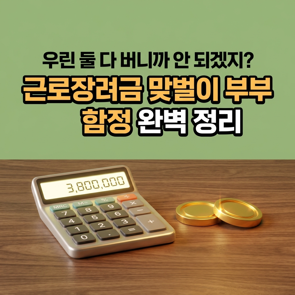 2026년 근로장려금 가구별 소득 및 재산 기준 요건 총정리 썸네일