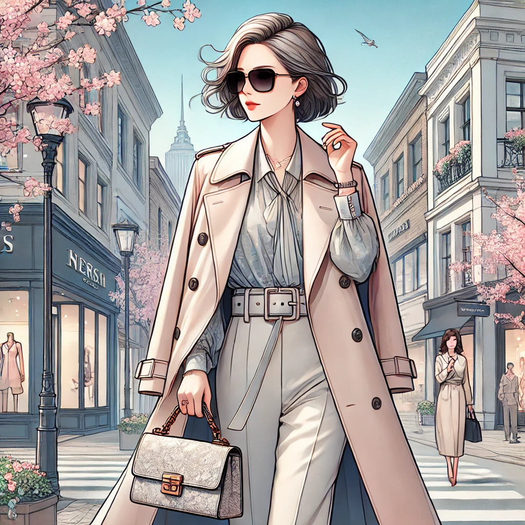 중년여성봄패션