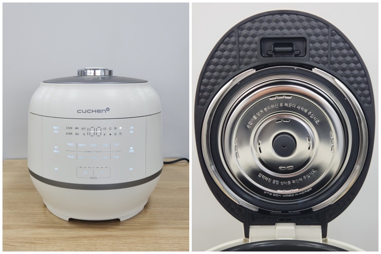 쿠첸 전기밥솥 사진입니다.