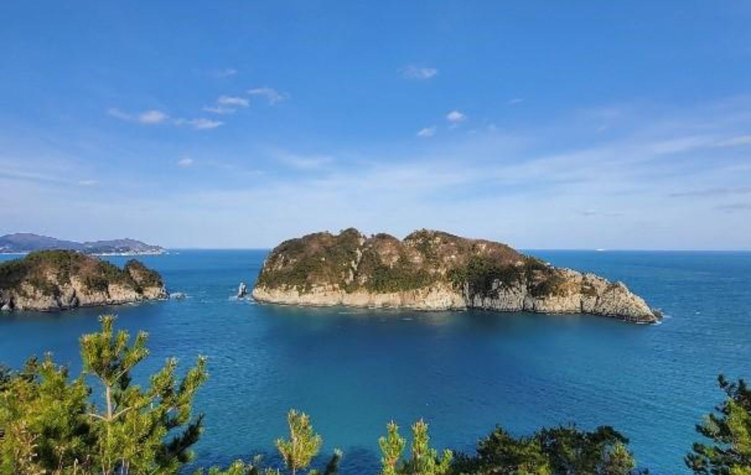거제도 해금강 전경