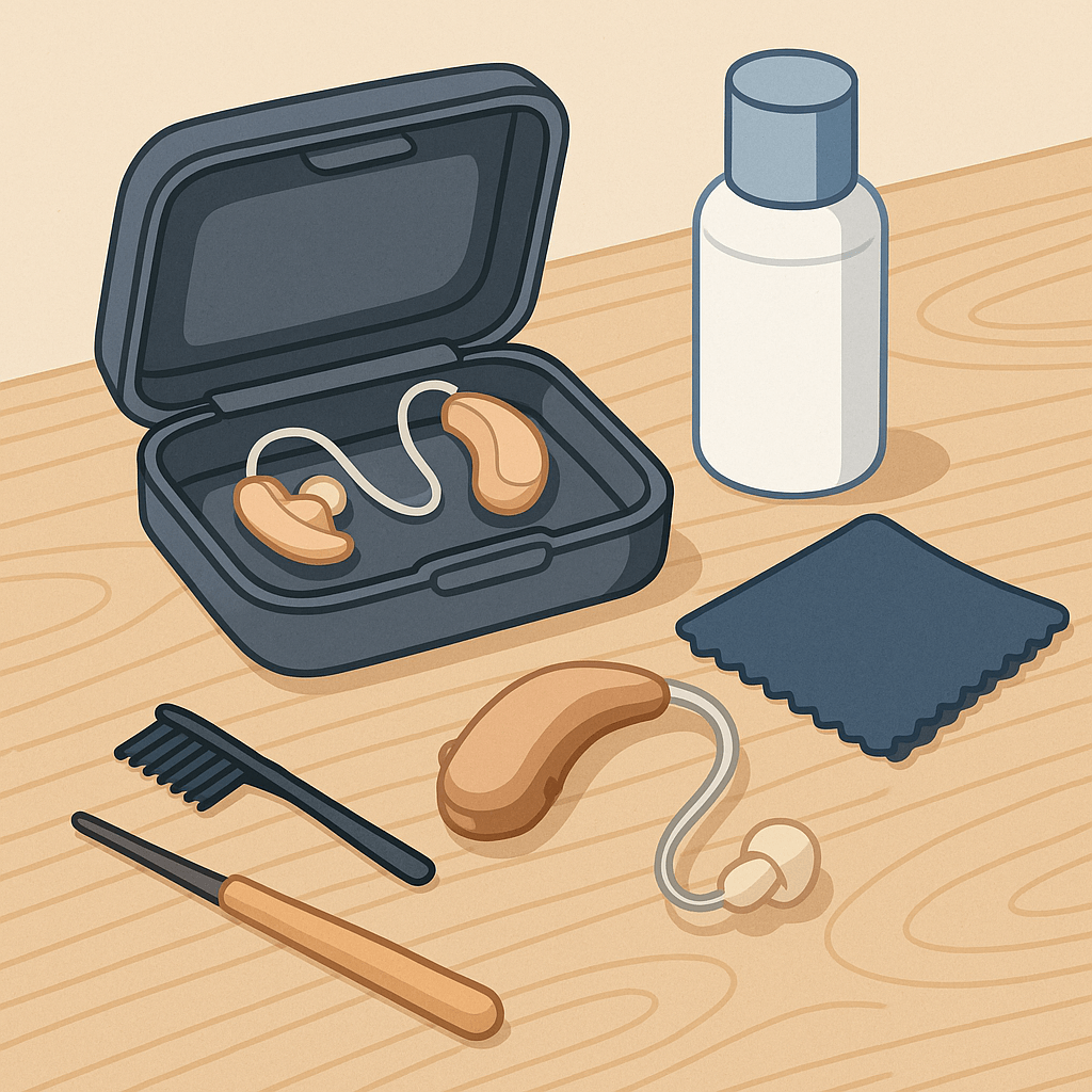 보청기 청소 및 관리법 &ndash; 수명을 늘리고 성능을 지키는 방법