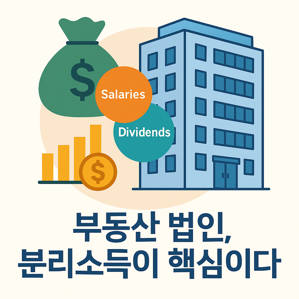 부동산 보유 법인의 절세 전략: 분리소득 vs 누진세