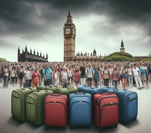 해외여행 패키지여행을 떠나는 사람들