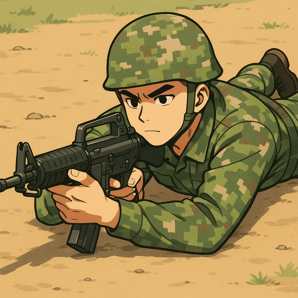 논산훈련소 훈련 장면