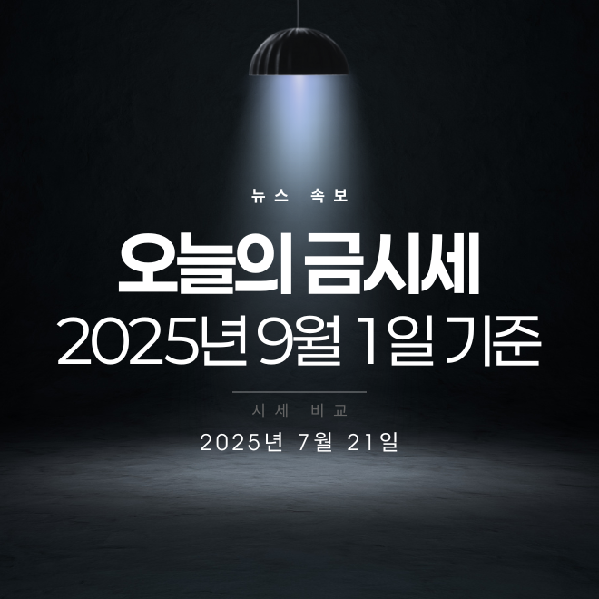 오늘의 금시세
