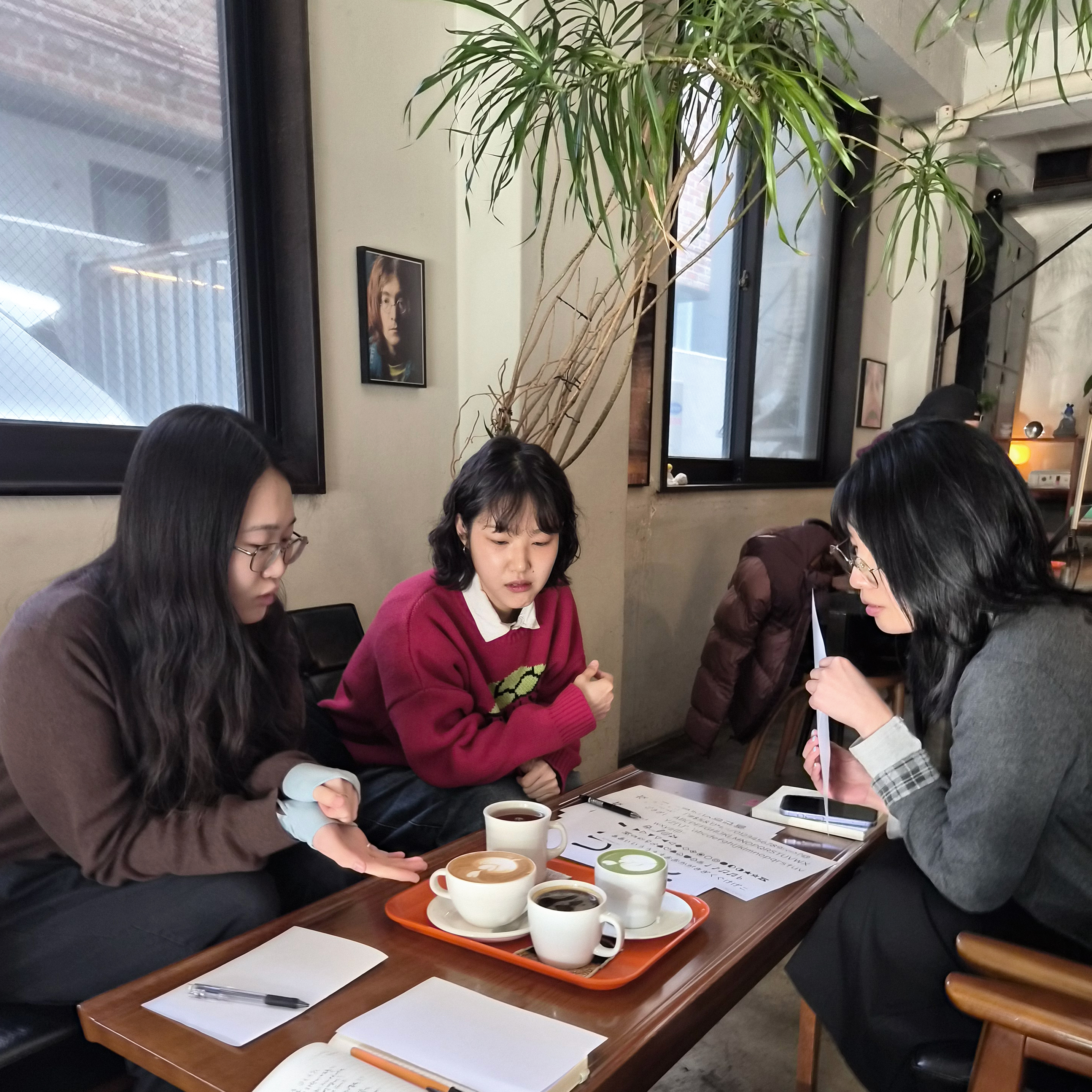 타입나누기 스티키볼펜똥 타입디자이너