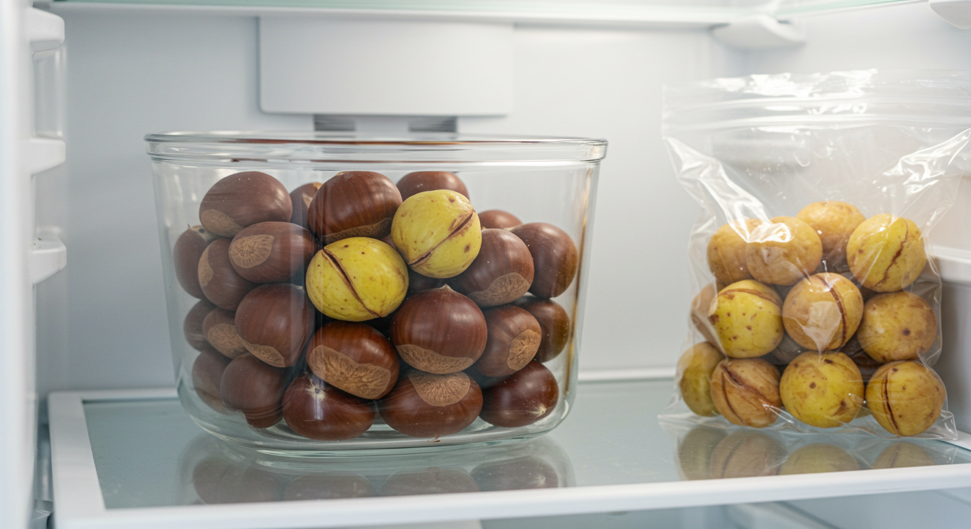 밤 보관하는 방법 총정리