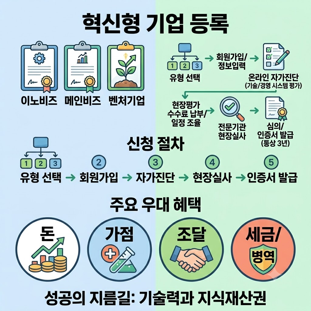 혁신형 기업 등록