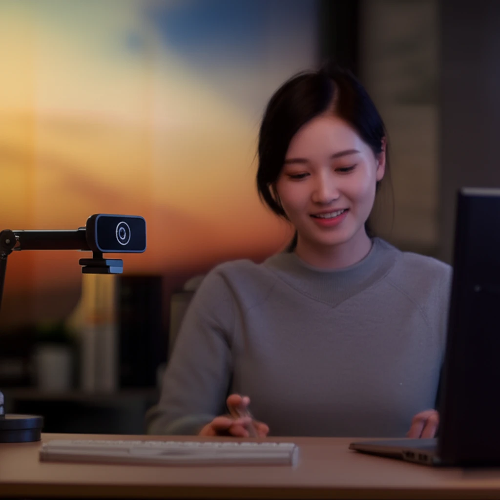 웹캠 조명, 이대로 쓰면 손해! 고화..