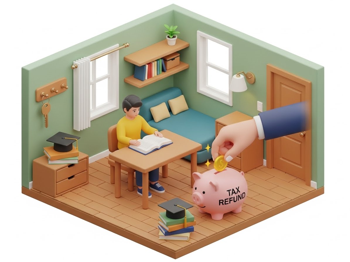 대학생 자녀 월세 소득공제 받는 방법