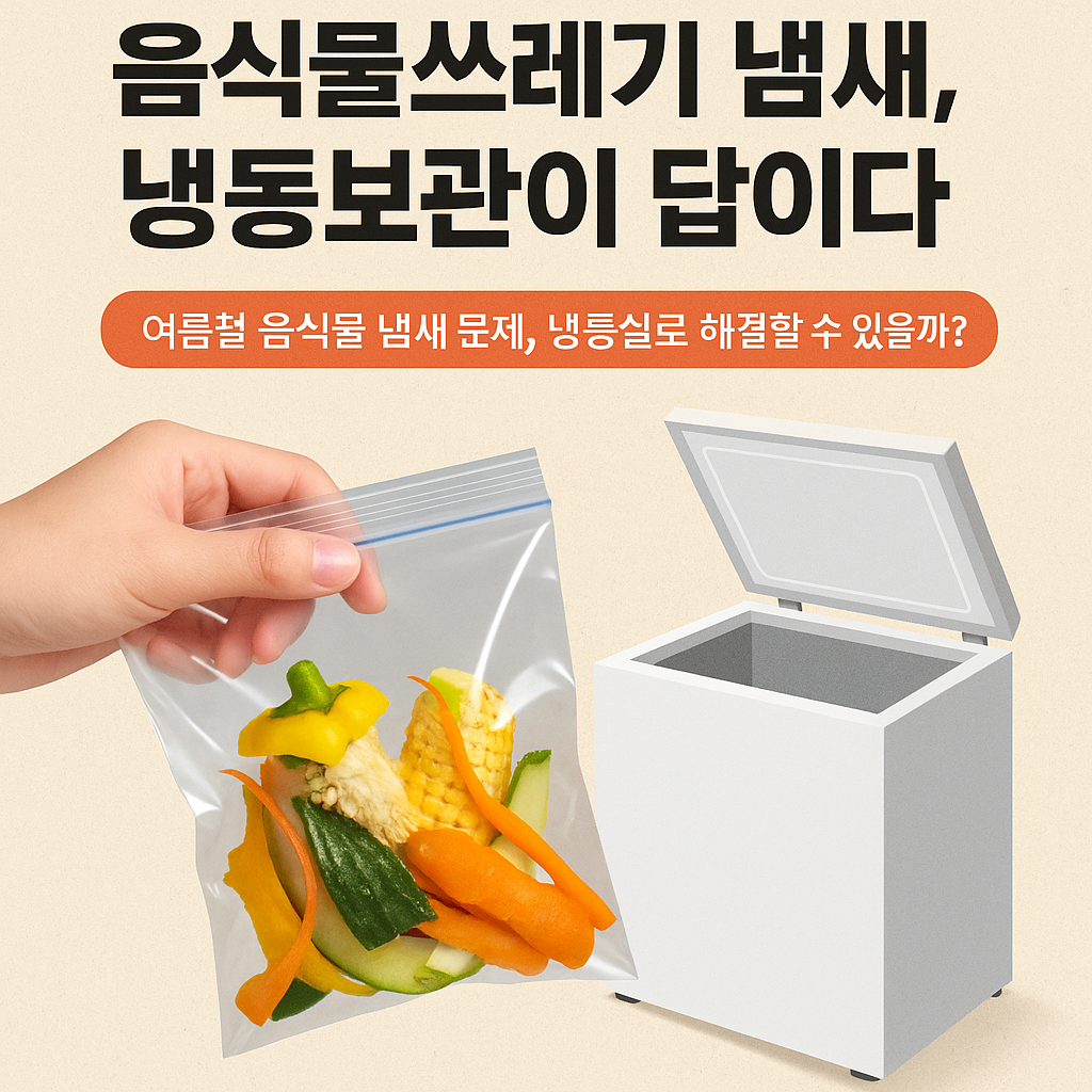 냉동보관이 해답입니다