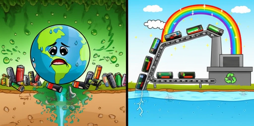 폐건전지 재활용 A to Z 분리배출..