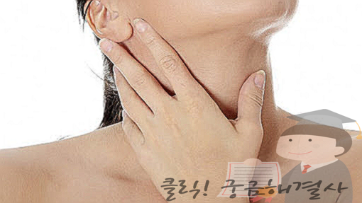 턱 밑 멍울